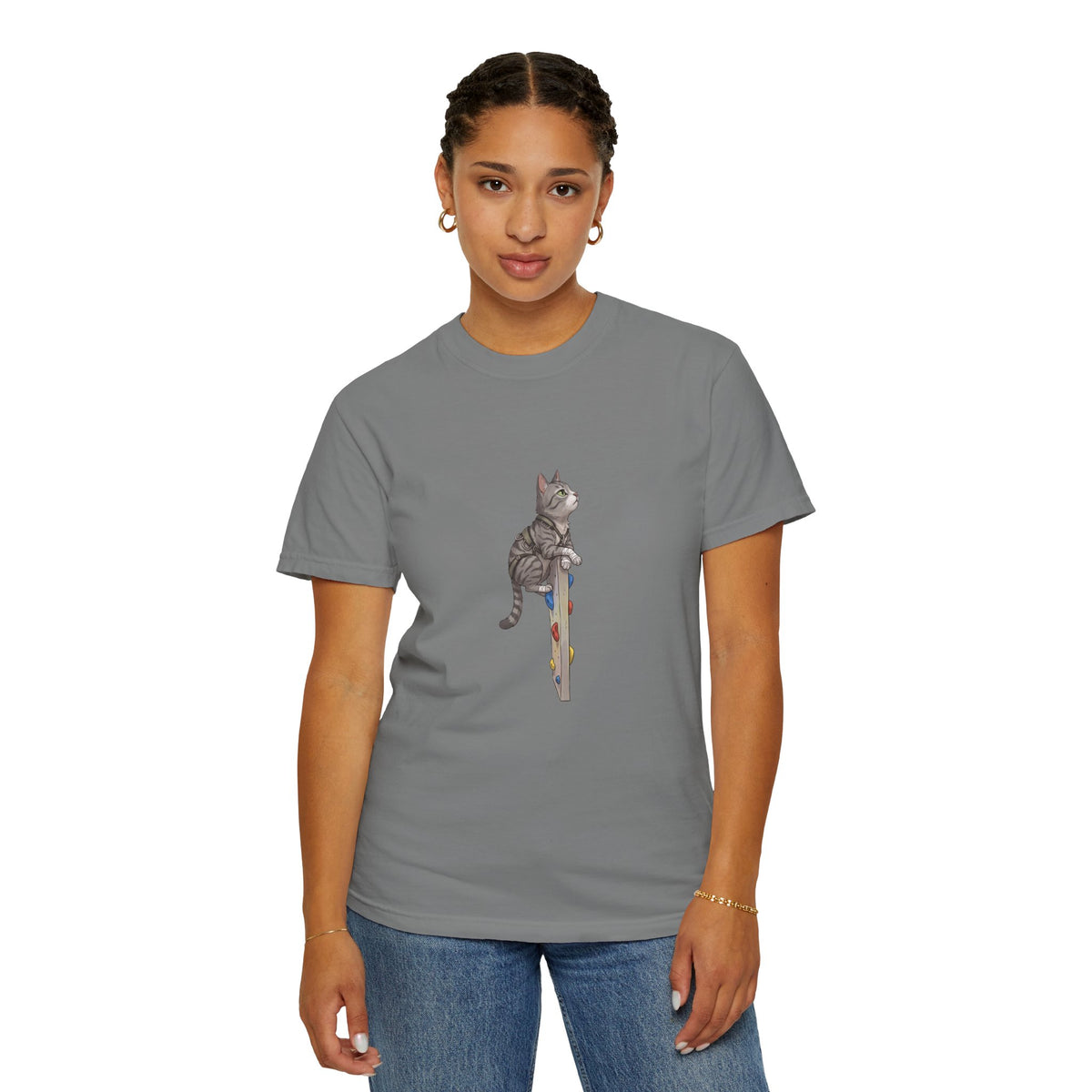 Downclimbing Is For Quitters Tee