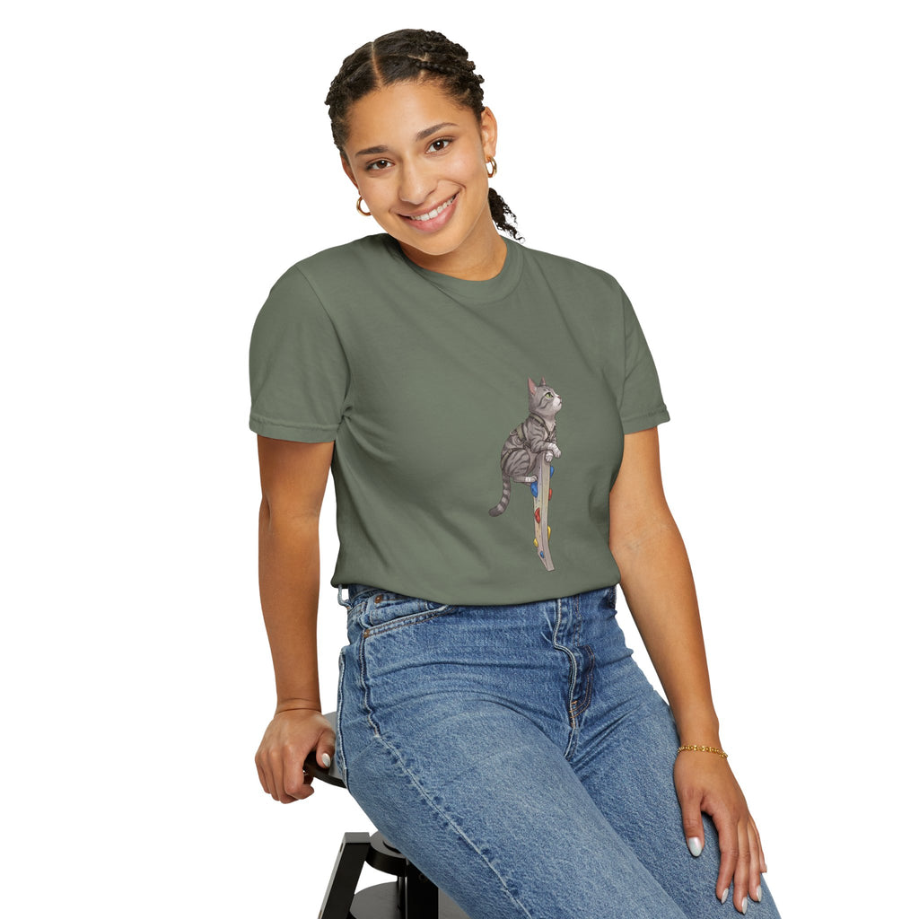 Downclimbing Is For Quitters Tee
